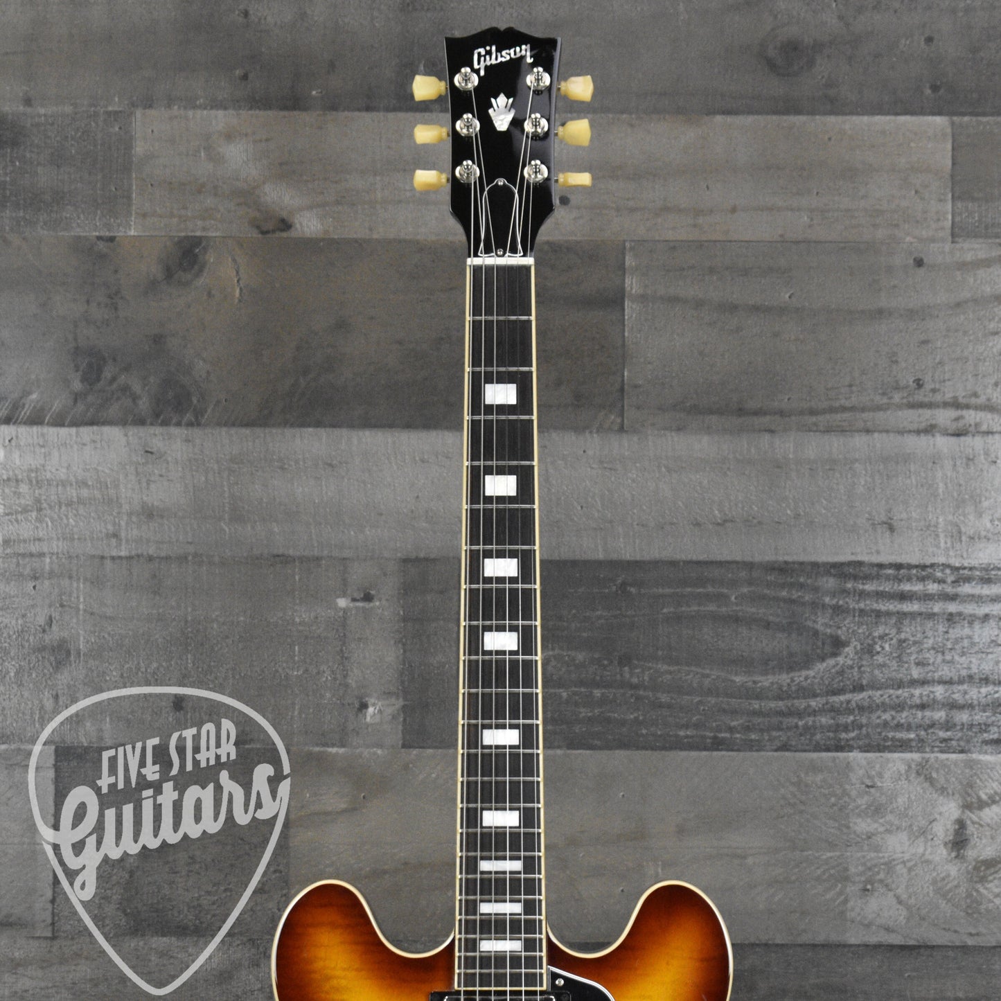 Pre-Owned Gibson ES-335 Figured - Iced Tea Burst with Hardshell Case