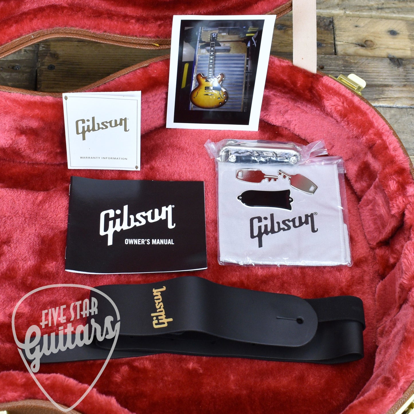 Pre-Owned Gibson ES-335 Figured - Iced Tea Burst with Hardshell Case