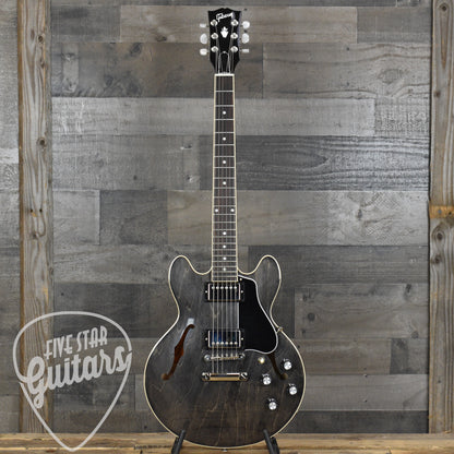 Pre-Owned Gibson ES-339 - Trans Ebony with Hardshell Case