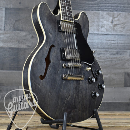 Pre-Owned Gibson ES-339 - Trans Ebony with Hardshell Case