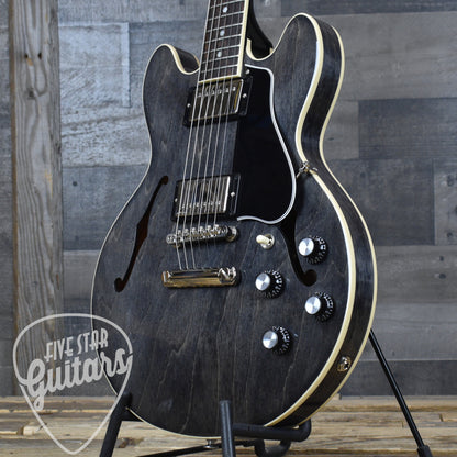 Pre-Owned Gibson ES-339 - Trans Ebony with Hardshell Case