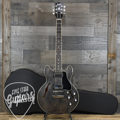 Pre-Owned Gibson ES-339 - Trans Ebony with Hardshell Case