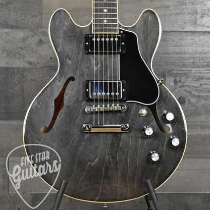 Pre-Owned Gibson ES-339 - Trans Ebony with Hardshell Case