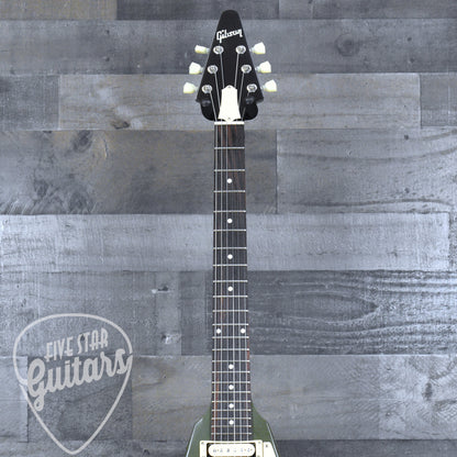 Pre-Owned Gibson Flying V Tribute - Satin Olive Drab with Hardshell Case