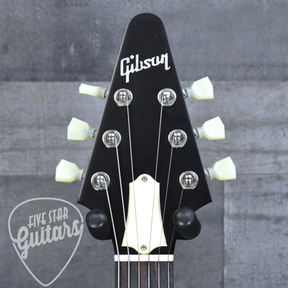 Pre-Owned Gibson Flying V Tribute - Satin Olive Drab with Hardshell Case