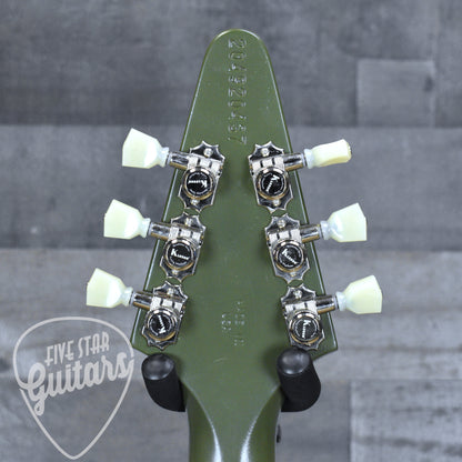 Pre-Owned Gibson Flying V Tribute - Satin Olive Drab with Hardshell Case