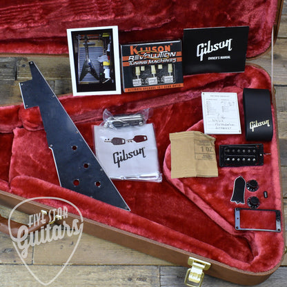 Pre-Owned Gibson Flying V Tribute - Satin Olive Drab with Hardshell Case