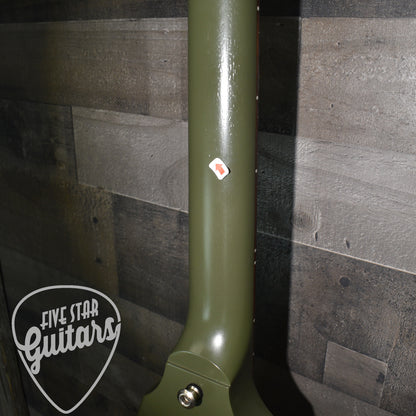 Pre-Owned Gibson Flying V Tribute - Satin Olive Drab with Hardshell Case