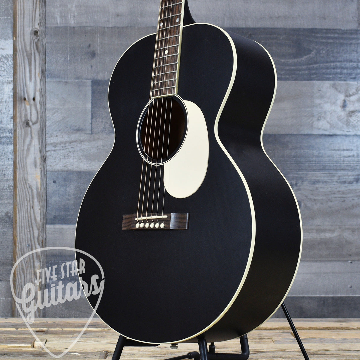 Pre-Owned Gibson J-185 Century 12-Fret - Ebony with Hardshell Case