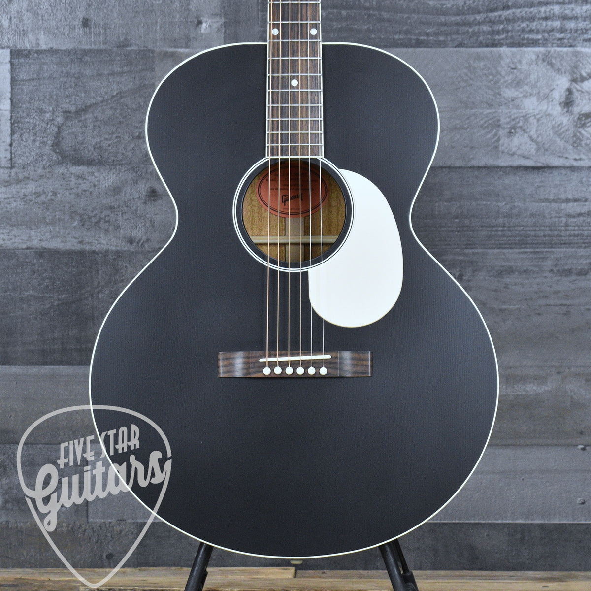 Pre-Owned Gibson J-185 Century 12-Fret - Ebony with Hardshell Case
