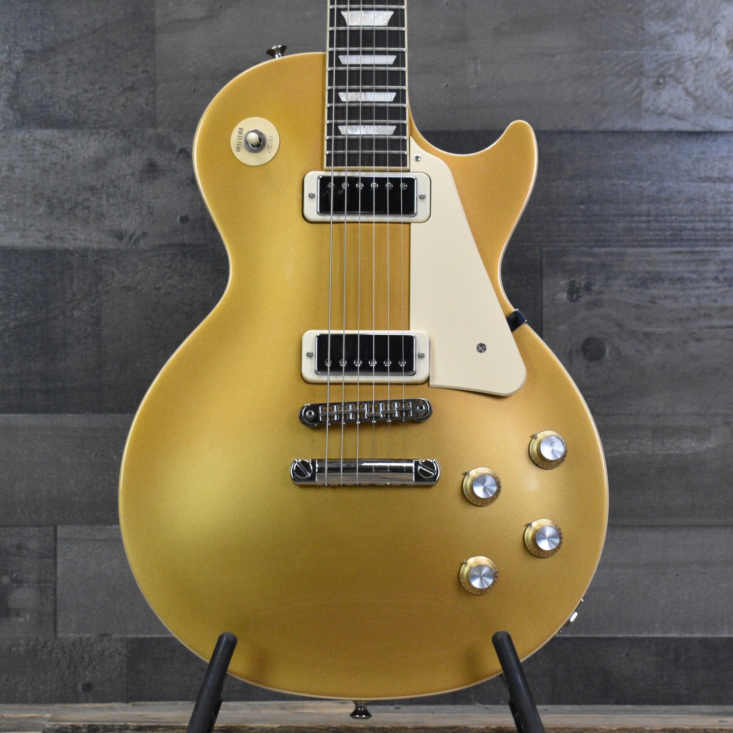 Pre-Owned Gibson Les Paul 70s Deluxe - Goldtop with Hard Shell Case