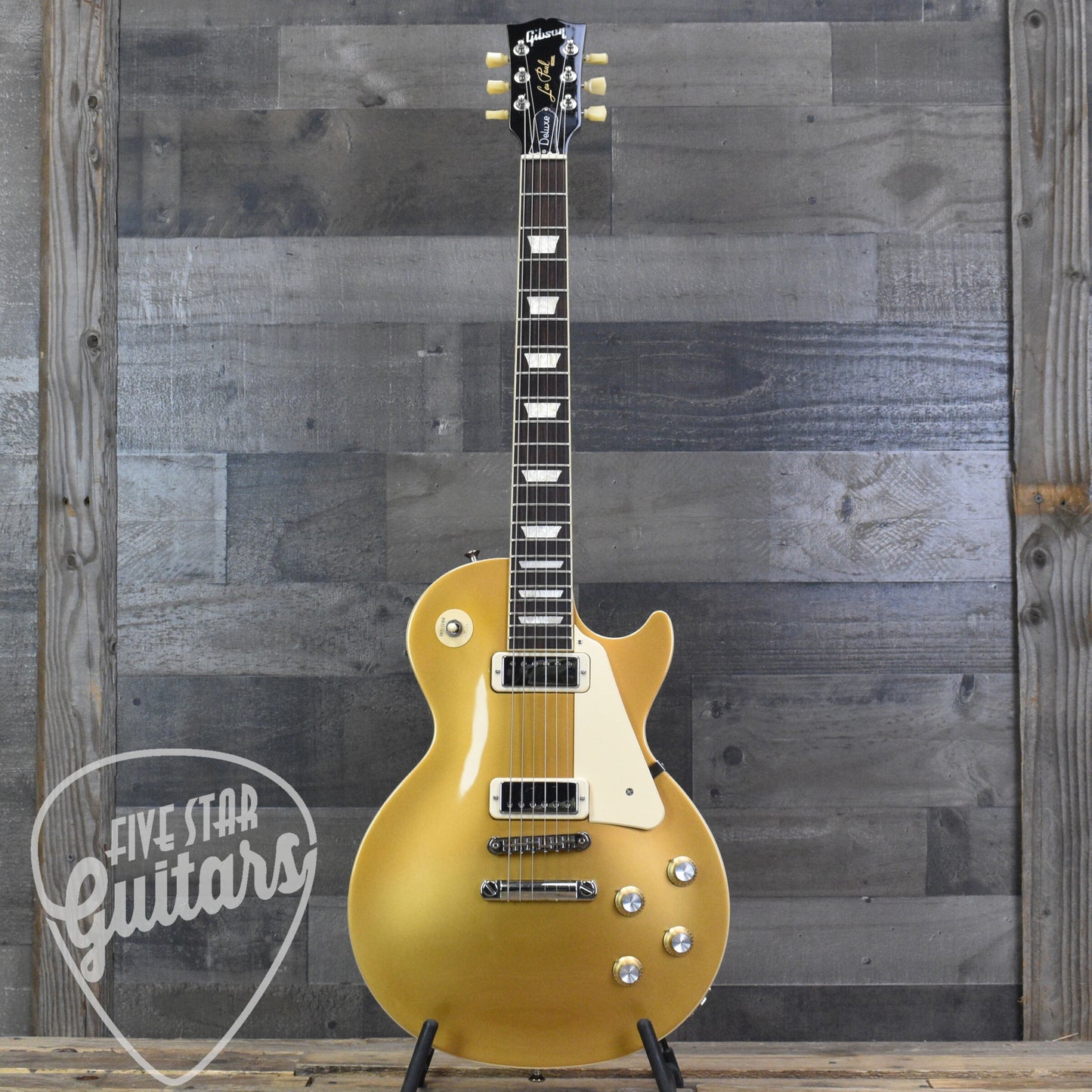 Pre-Owned Gibson Les Paul 70s Deluxe - Goldtop with Hard Shell Case
