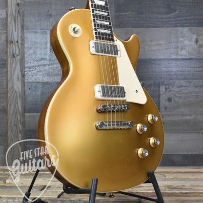 Pre-Owned Gibson Les Paul 70s Deluxe - Goldtop with Hard Shell Case