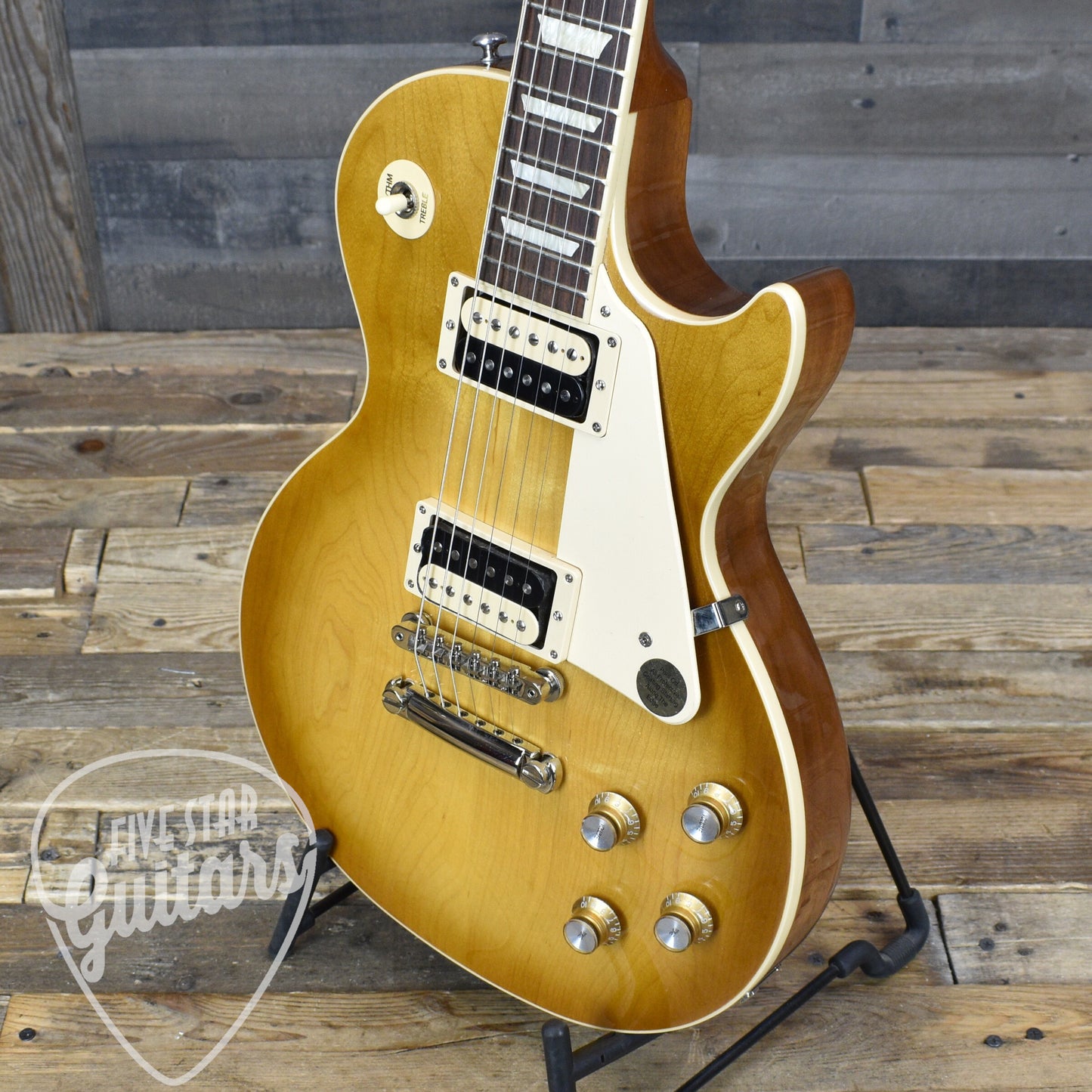 Pre-Owned Gibson Les Paul Classic - Honeyburst with Hardshell Case