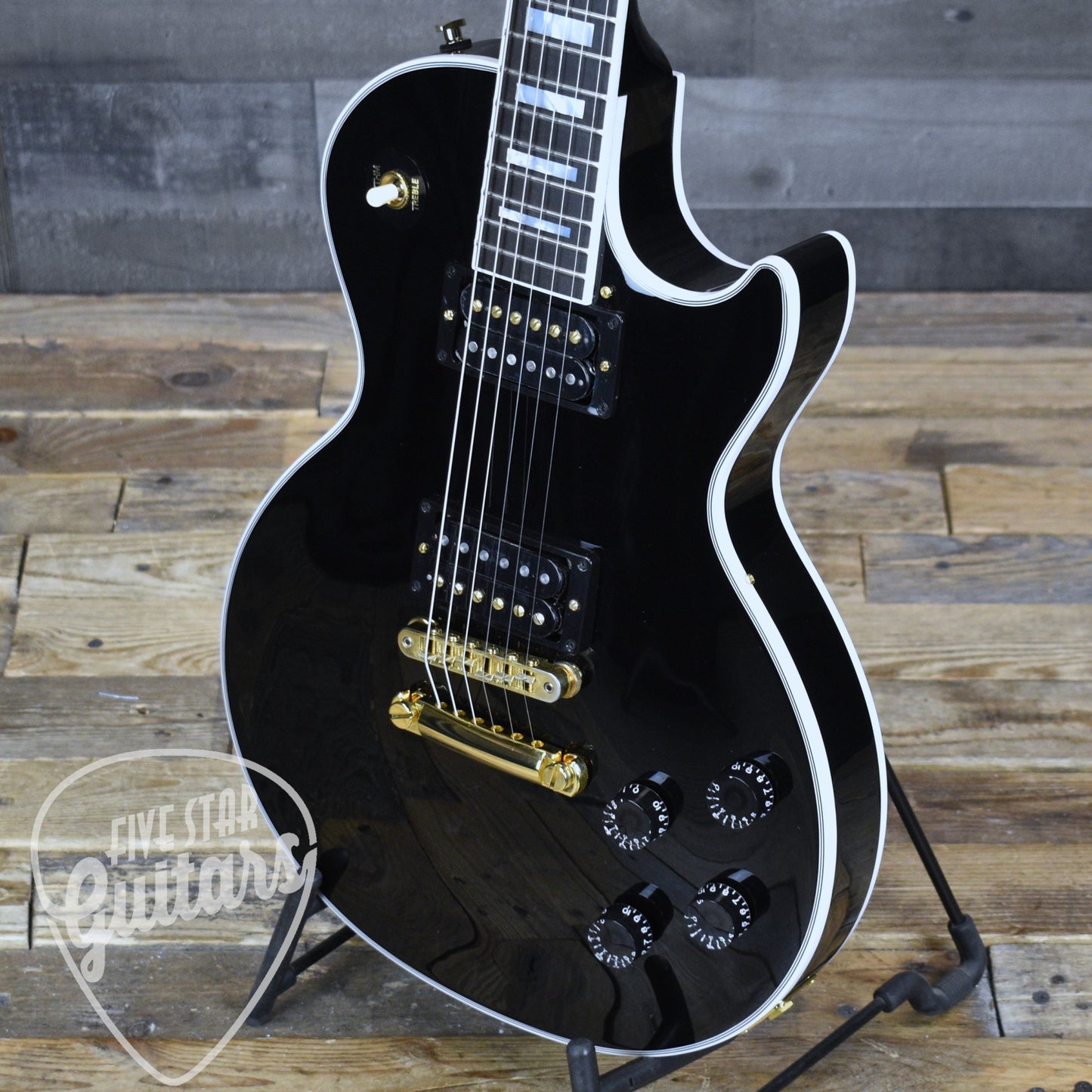 Pre-Owned Gibson Les Paul Custom 70s - Ebony with Hardshell Case