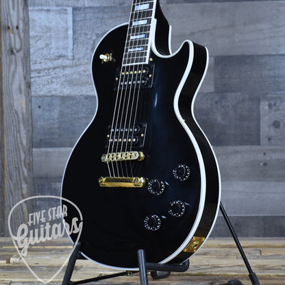 Pre-Owned Gibson Les Paul Custom 70s - Ebony with Hardshell Case