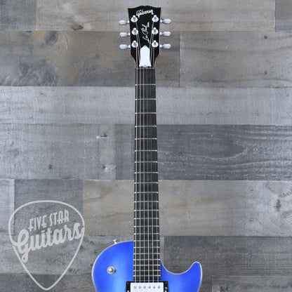Pre-Owned Gibson Les Paul HD6.X-Pro - Blue Metallic with Hardshell Case and Brain