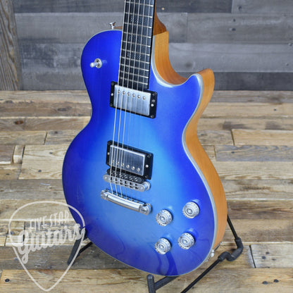 Pre-Owned Gibson Les Paul HD6.X-Pro - Blue Metallic with Hardshell Case and Brain