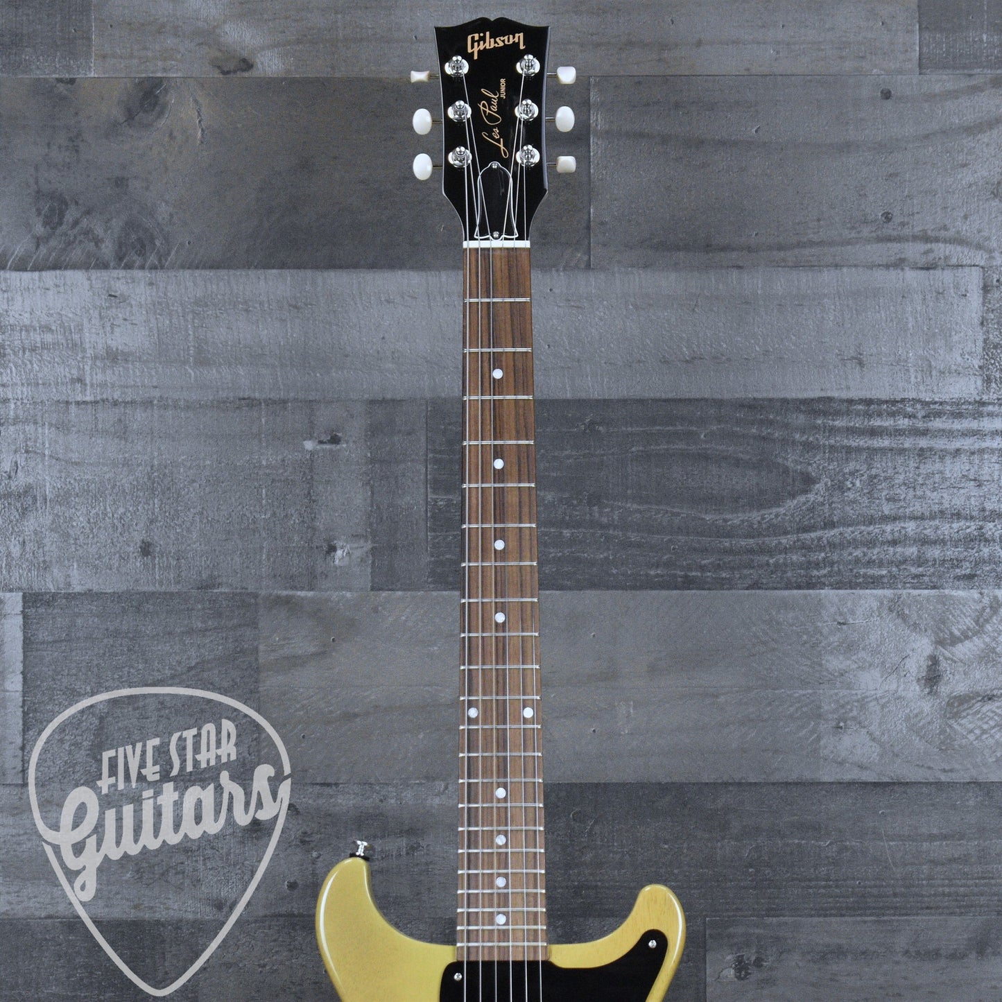 Pre-Owned Gibson Les Paul Junior Double Cut - TV Yellow with Hard Shell Case
