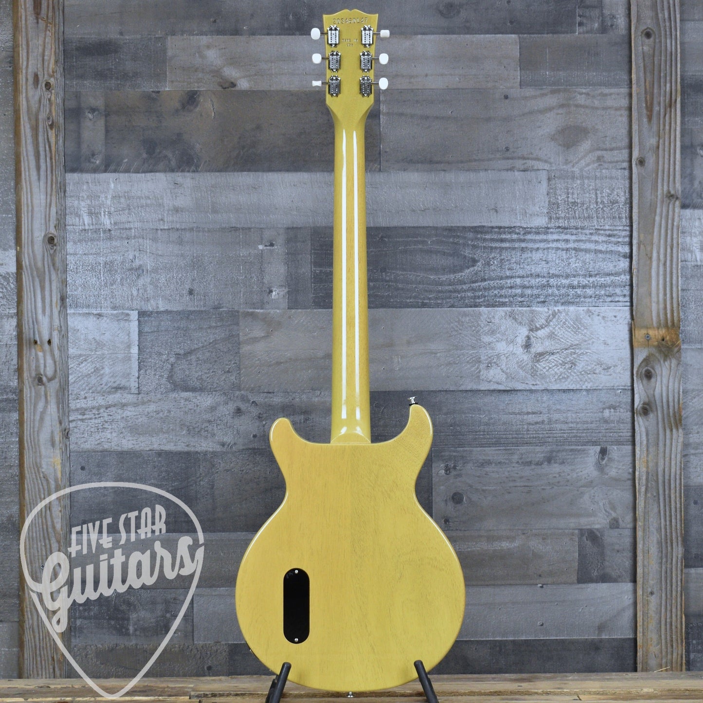 Pre-Owned Gibson Les Paul Junior Double Cut - TV Yellow with Hard Shell Case