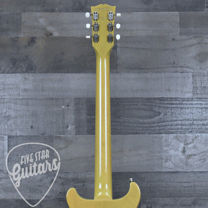 Pre-Owned Gibson Les Paul Junior Double Cut - TV Yellow with Hard Shell Case