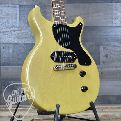 Pre-Owned Gibson Les Paul Junior Double Cut - TV Yellow with Hard Shell Case
