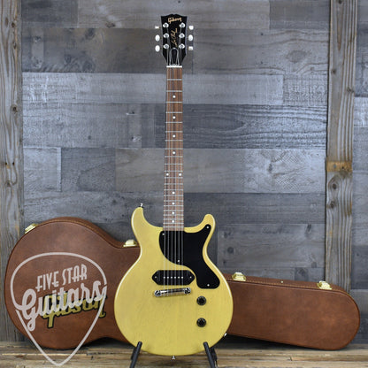 Pre-Owned Gibson Les Paul Junior Double Cut - TV Yellow with Hard Shell Case