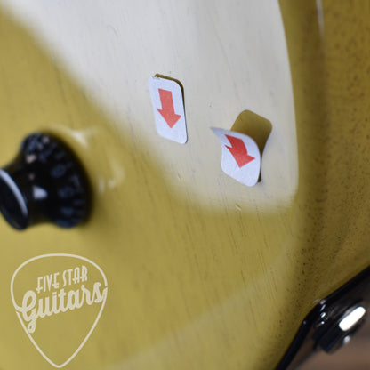 Pre-Owned Gibson Les Paul Junior Double Cut - TV Yellow with Hard Shell Case