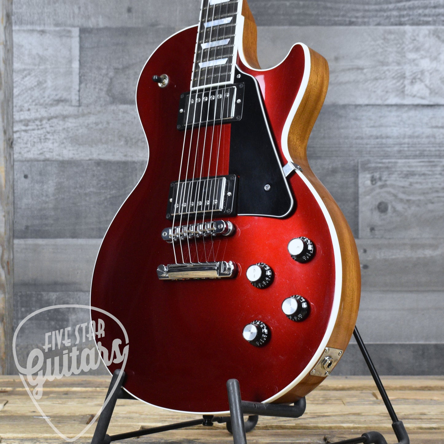 Pre-Owned Gibson Les Paul Modern - Sparkling Burgundy with Gator Hardshell Case