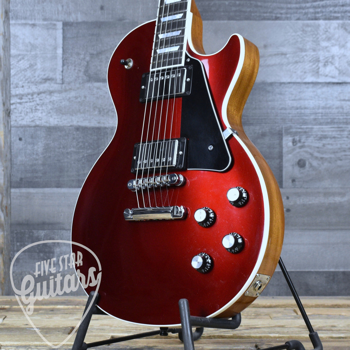 Pre-Owned Gibson Les Paul Modern - Sparkling Burgundy with Gator Hardshell Case