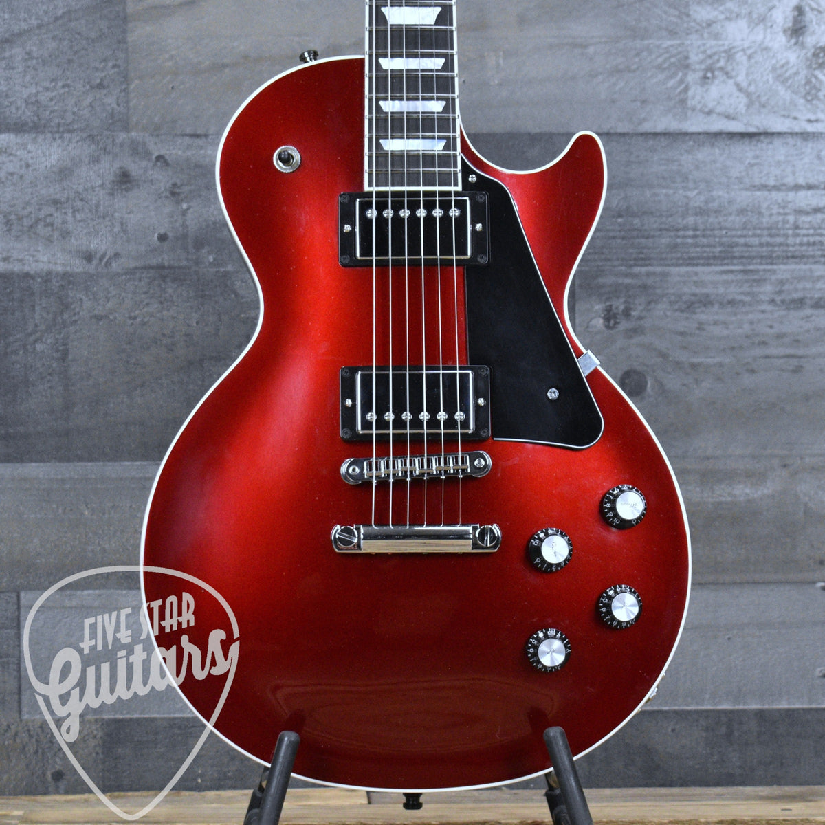 Pre-Owned Gibson Les Paul Modern - Sparkling Burgundy with Gator Hardshell Case