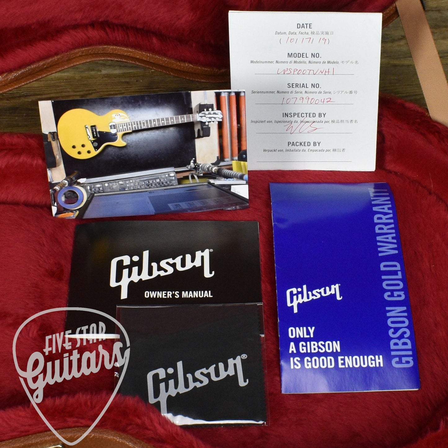 Pre-Owned 2019 Gibson Les Paul Special - TV Yellow with Hard Shell Case