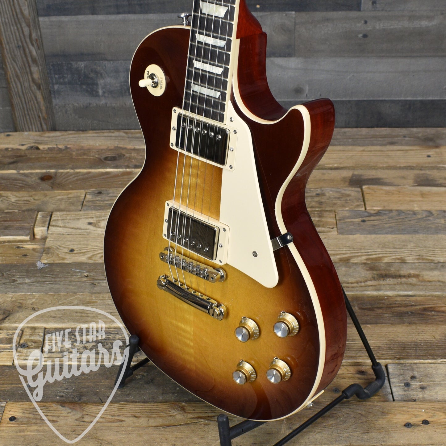 Pre-Owned Gibson Les Paul Standard '60s - Bourbon Burst with Hardshell Case