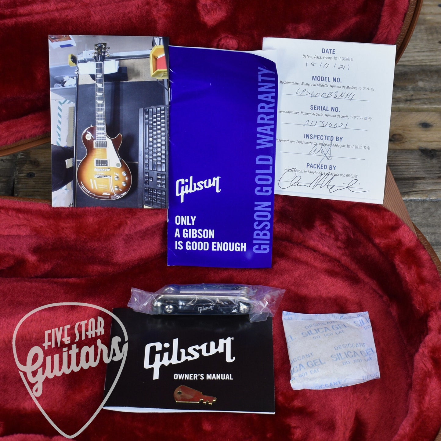 Pre-Owned Gibson Les Paul Standard '60s - Bourbon Burst with Hardshell Case