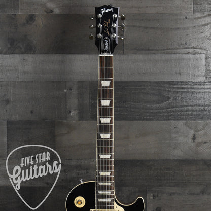 Pre-Owned Gibson Les Paul Standard 60s Plain Top - Ebony with Hardshell Case