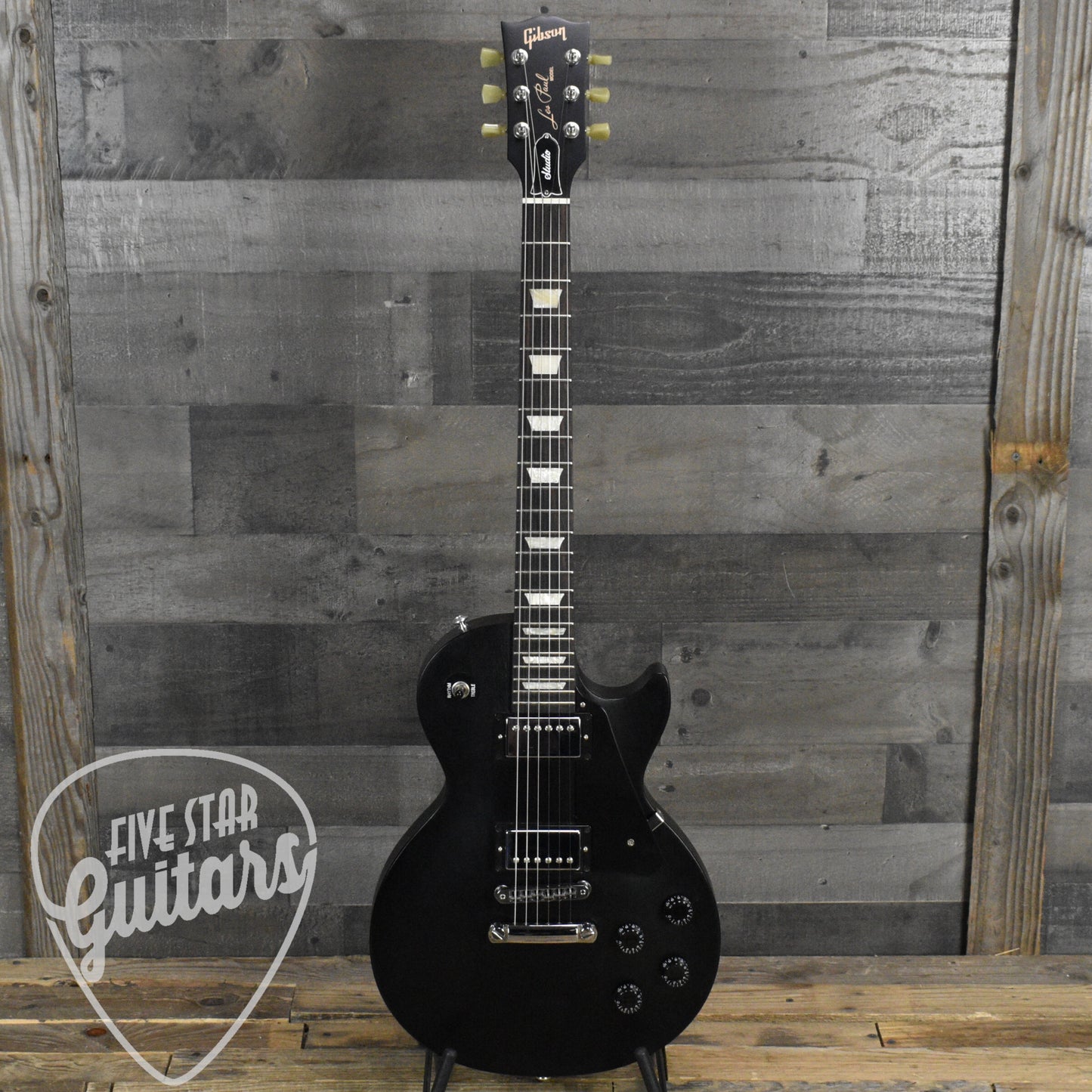 Pre-Owned Gibson Les Paul Studio Faded T 2016  - Satin Ebony