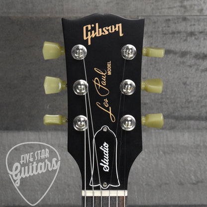 Pre-Owned Gibson Les Paul Studio Faded T 2016  - Satin Ebony
