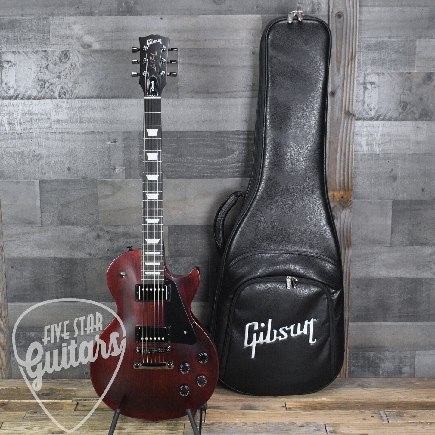 Pre-Owned Gibson Les Paul Studio - Modern Satin Red with Gig Bag