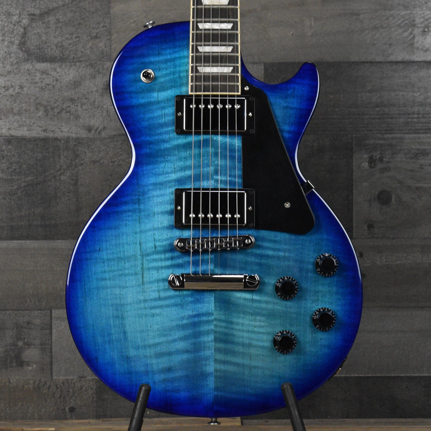 Pre-Owned Gibson Les Paul Studio Session - Cobalt Burst with Gig Bag