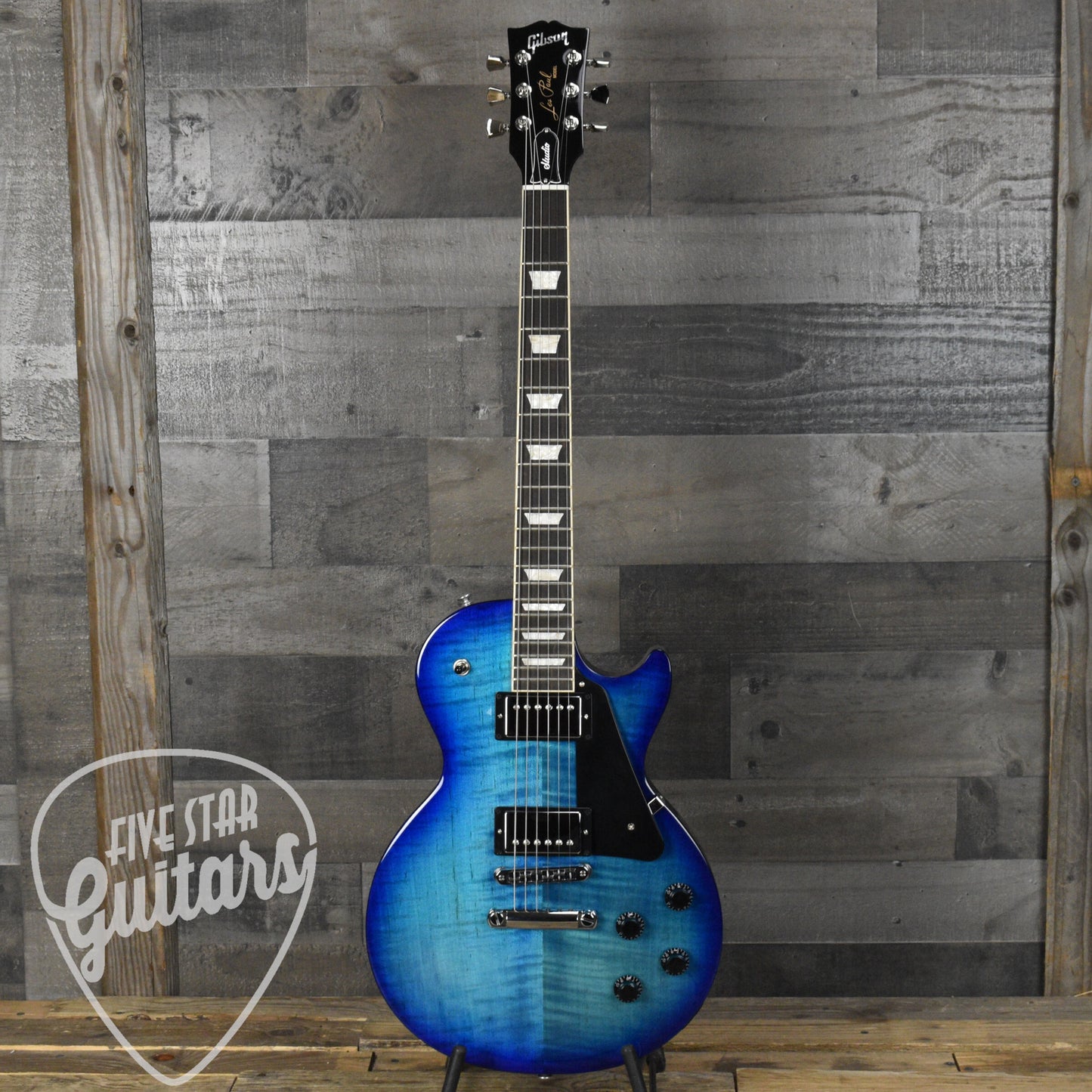 Pre-Owned Gibson Les Paul Studio Session - Cobalt Burst with Gig Bag