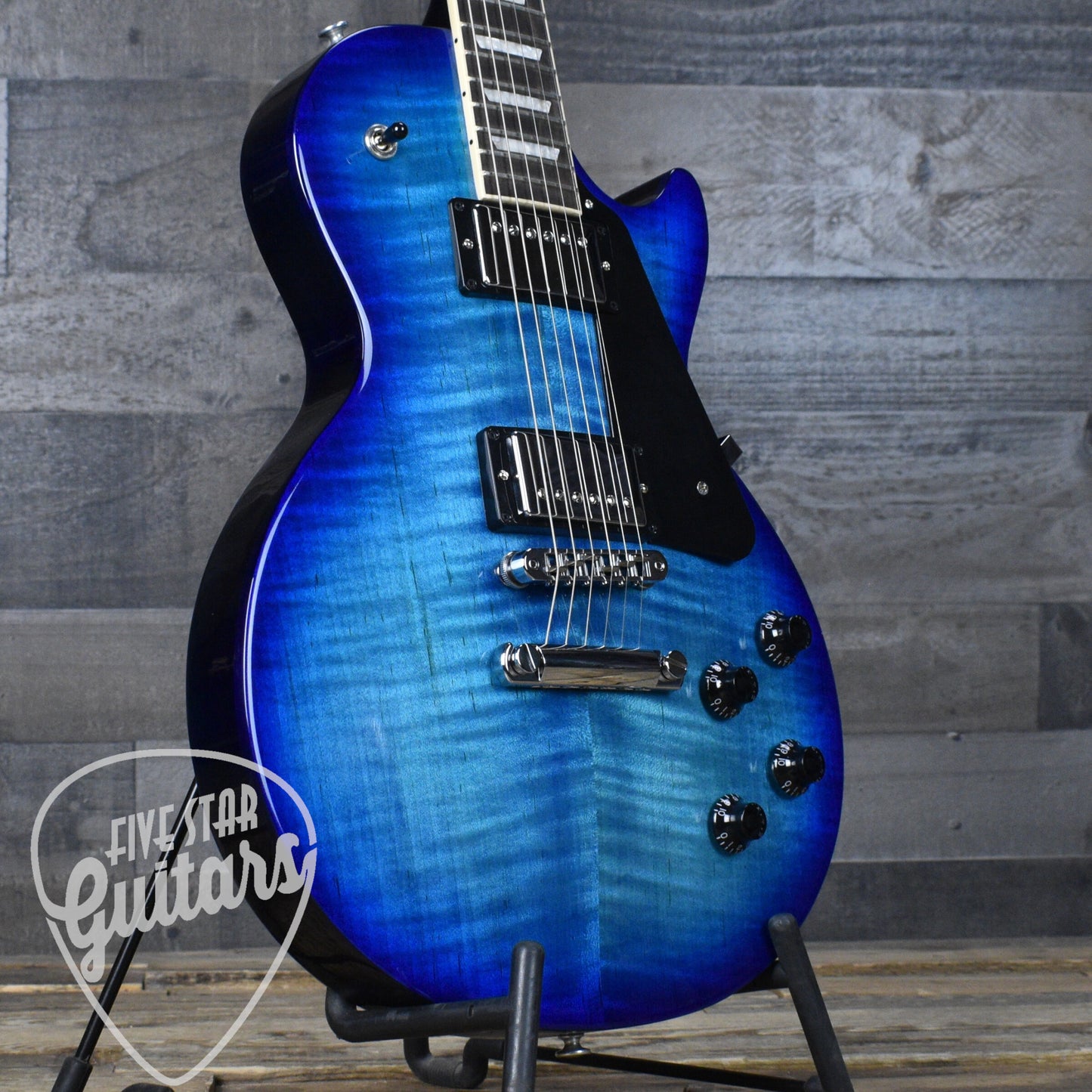 Pre-Owned Gibson Les Paul Studio Session - Cobalt Burst with Gig Bag