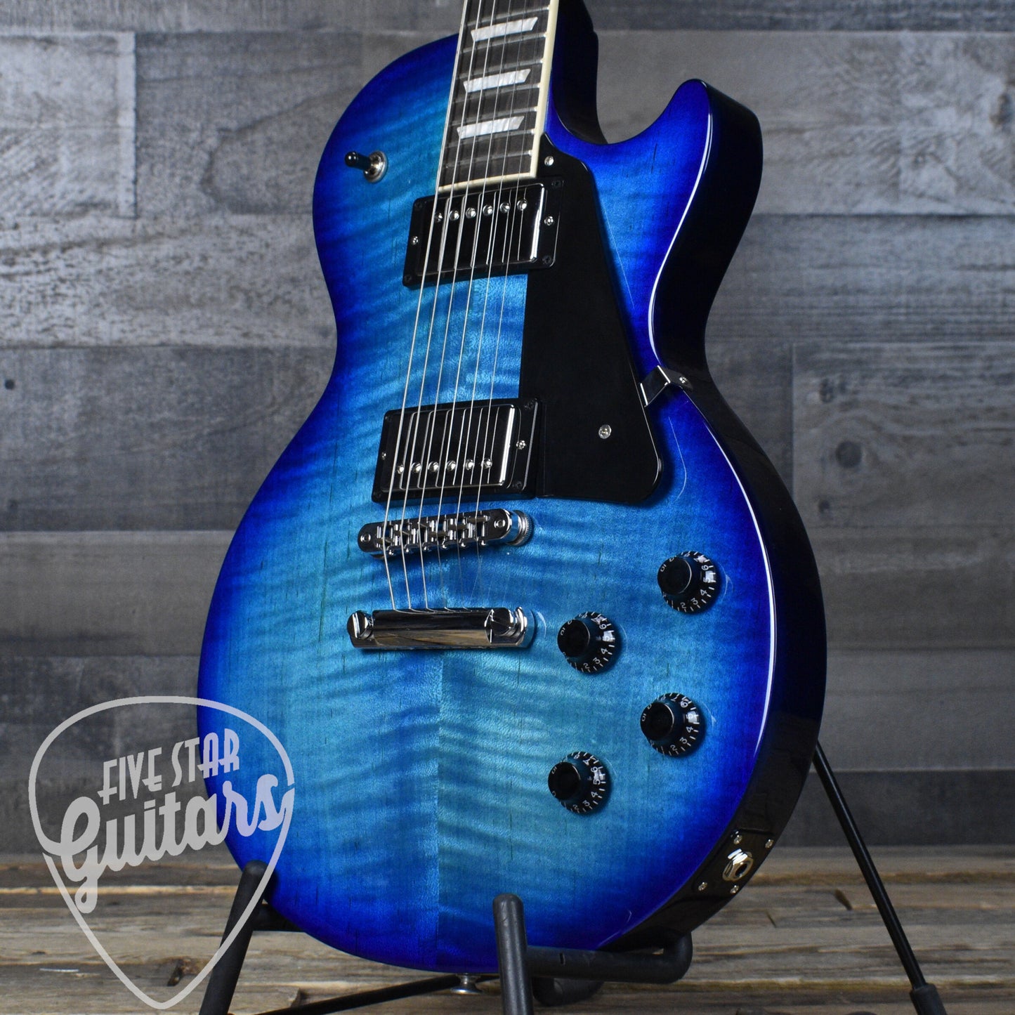Pre-Owned Gibson Les Paul Studio Session - Cobalt Burst with Gig Bag
