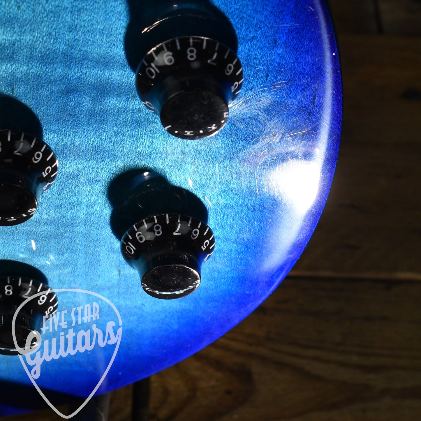 Pre-Owned Gibson Les Paul Studio Session - Cobalt Burst with Gig Bag