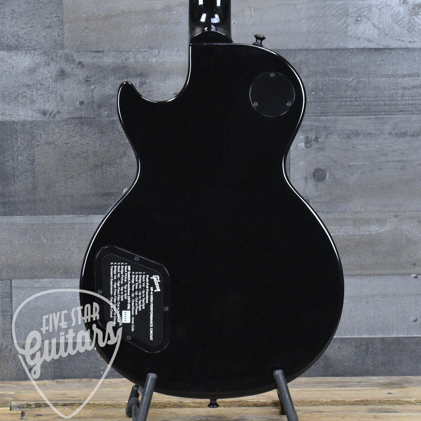 Pre-Owned Gibson Les Paul Traditional Pro V - Transparent Ebony Burst with Hardshell Case