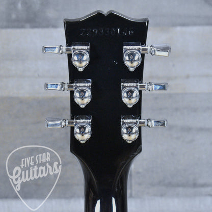 Pre-Owned Gibson Les Paul Traditional Pro V - Transparent Ebony Burst with Hardshell Case