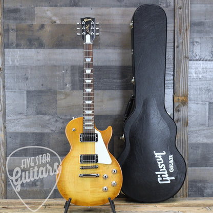 Pre-Owned Gibson Les Paul Tribute HP - Faded Honey Burst with Hardshell Case