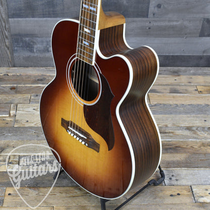 Pre-Owned Gibson Parlor Rosewood EC - Rosewood Burst with Hardshell Case