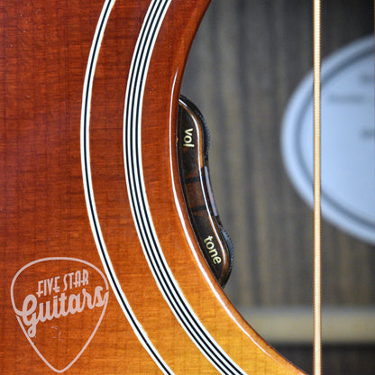 Pre-Owned Gibson Parlor Rosewood EC - Rosewood Burst with Hardshell Case