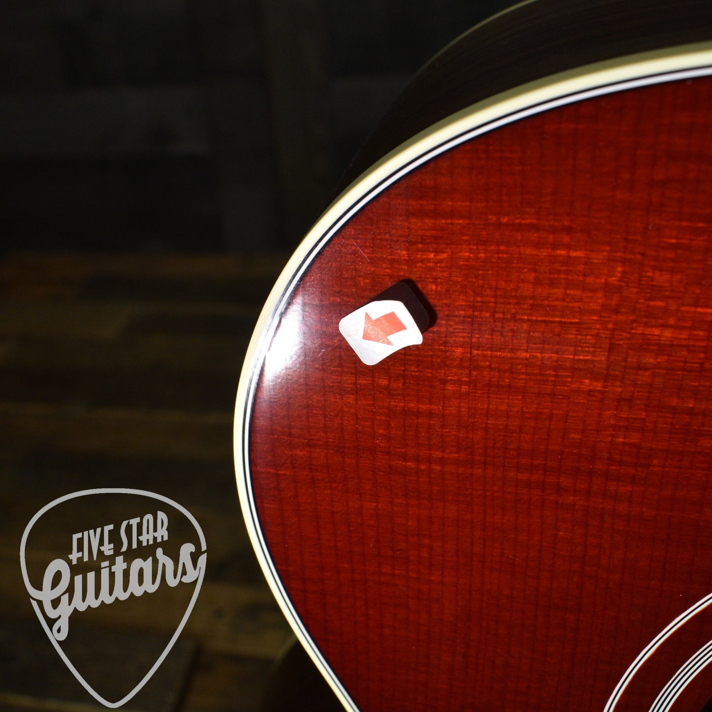 Pre-Owned Gibson Parlor Rosewood EC - Rosewood Burst with Hardshell Case