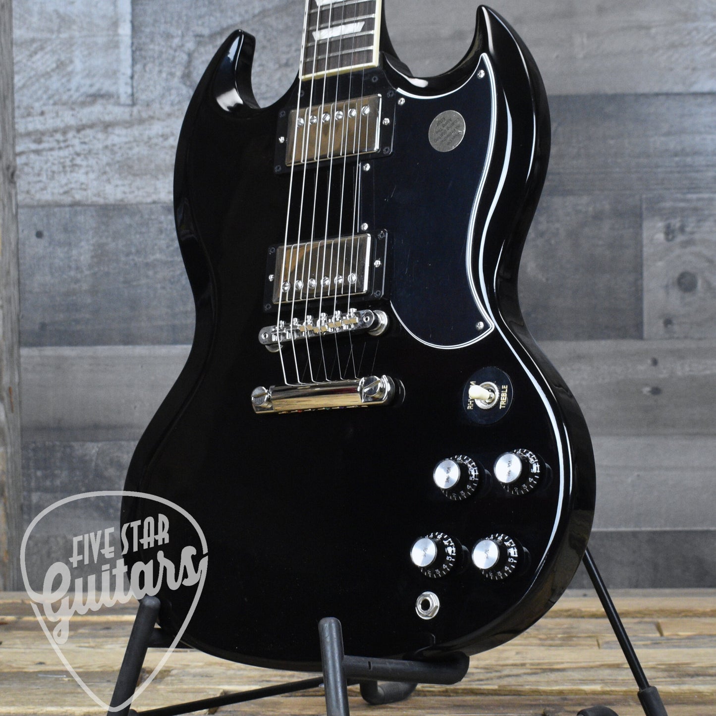 Pre-Owned Gibson SG '61 Standard - Ebony with Hardshell Case